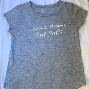 LOFT Sweet Dreams Pajama Top